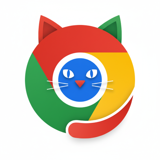 Chrome cat icon