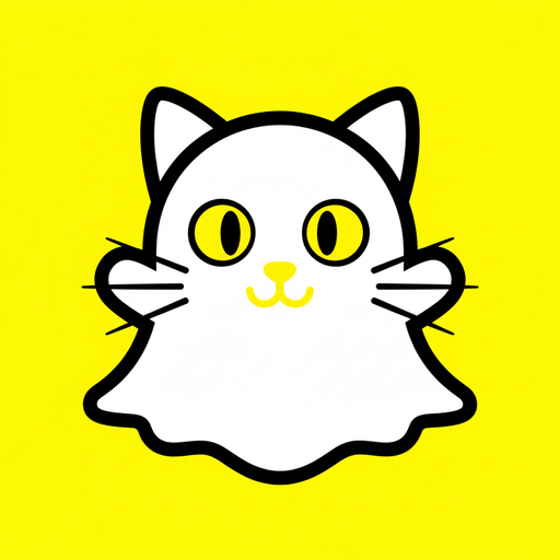 Snapchat cat icon