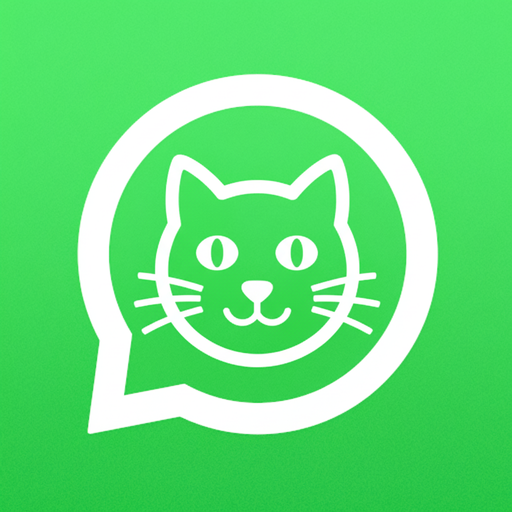 WhatsApp cat icon